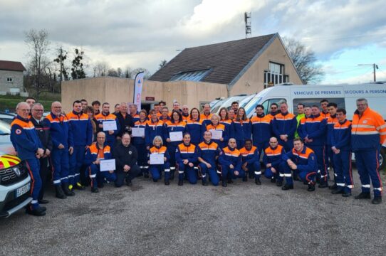 Équipe de bénévoles Protection Civile du Doubs