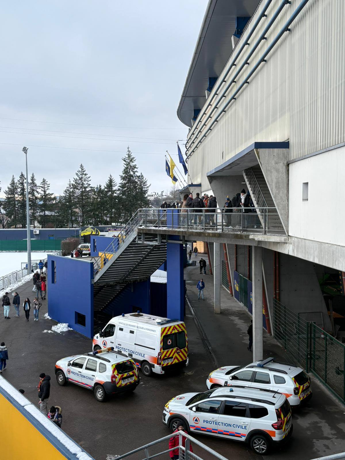 Match au stade Bonal